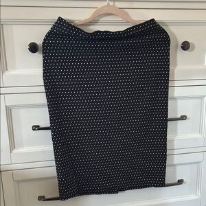 SAGHARBOR Polka Dot Black Skirt size M
